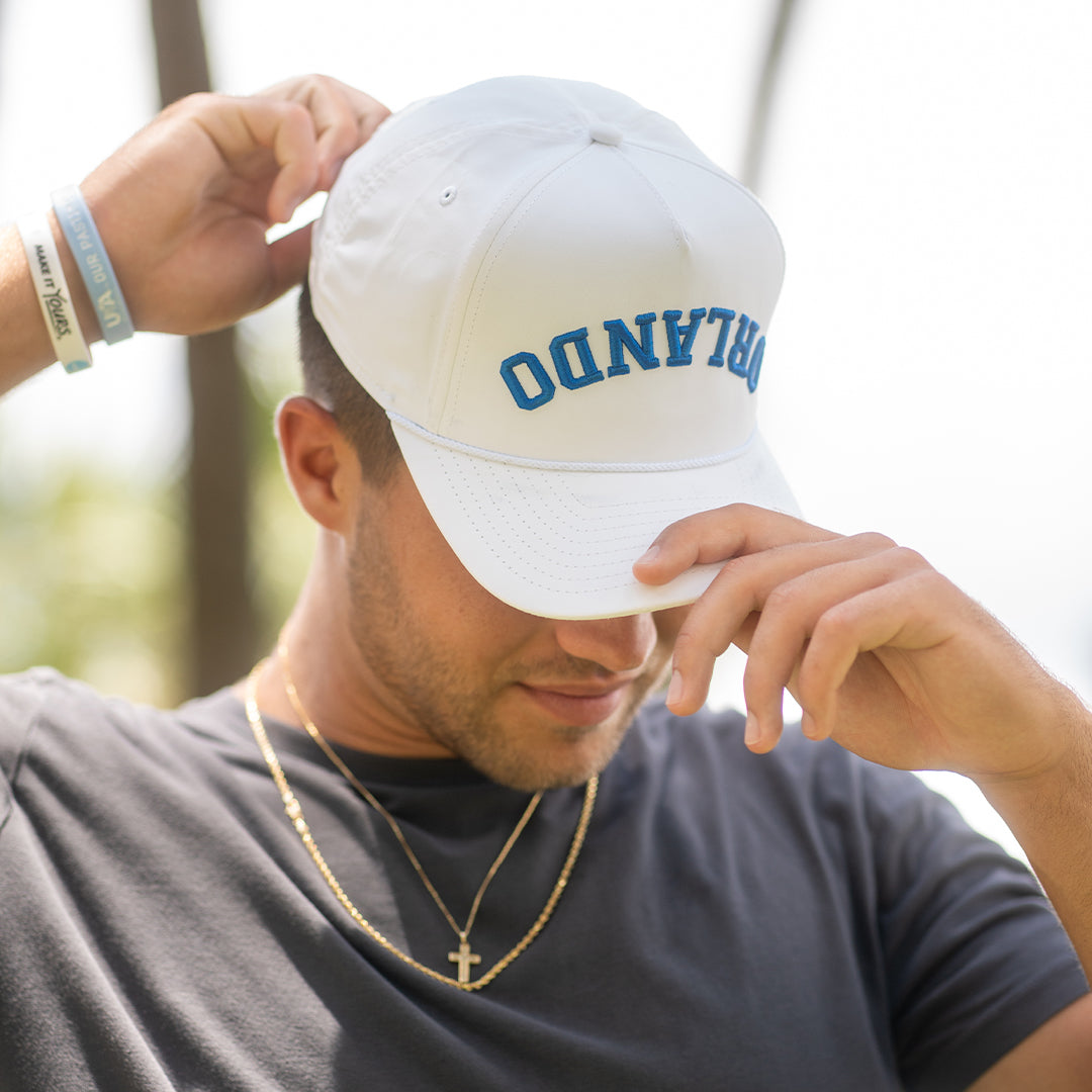 Orlando Hat - Performance: White / Blue