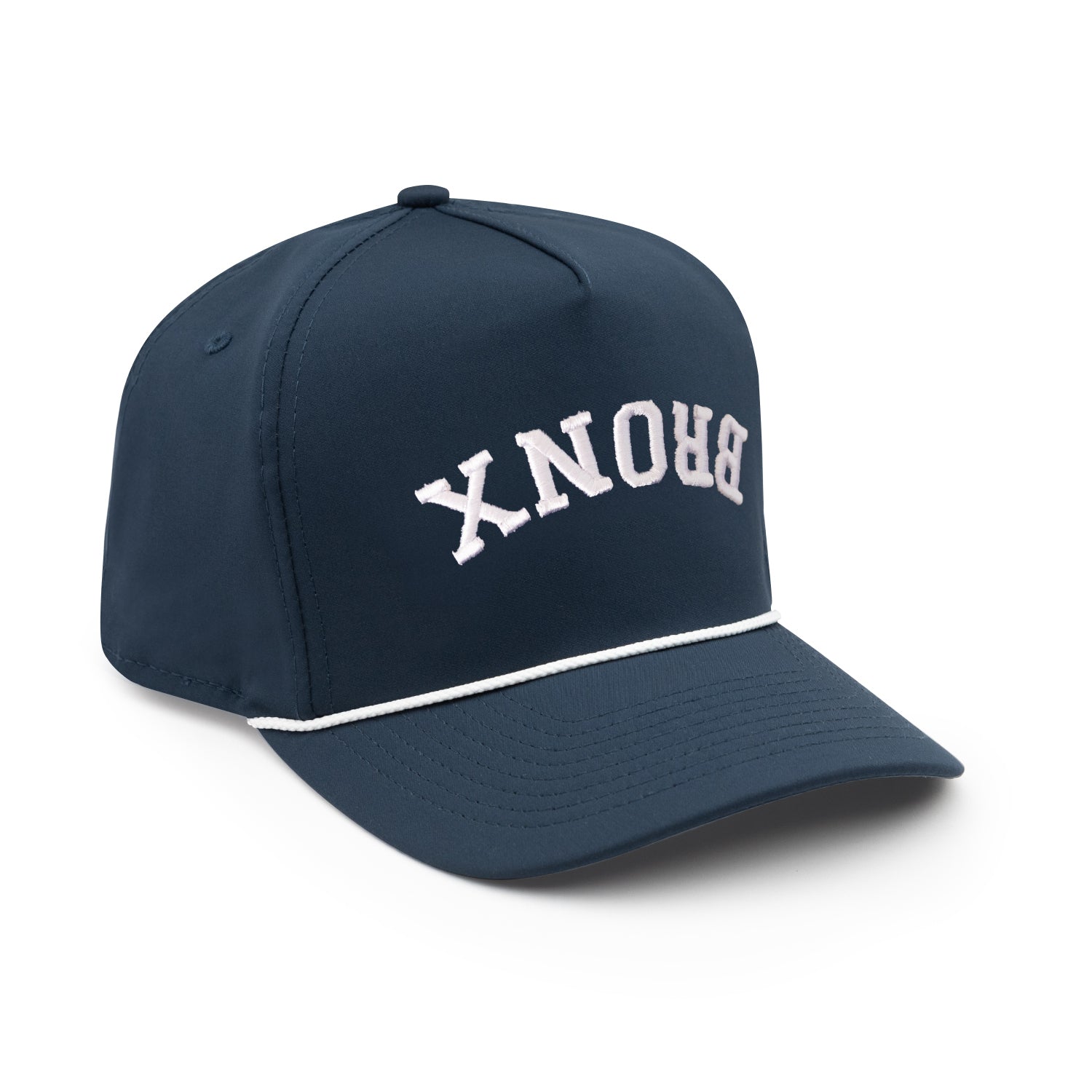 Upside Down Bronx Hat - Performance: Navy