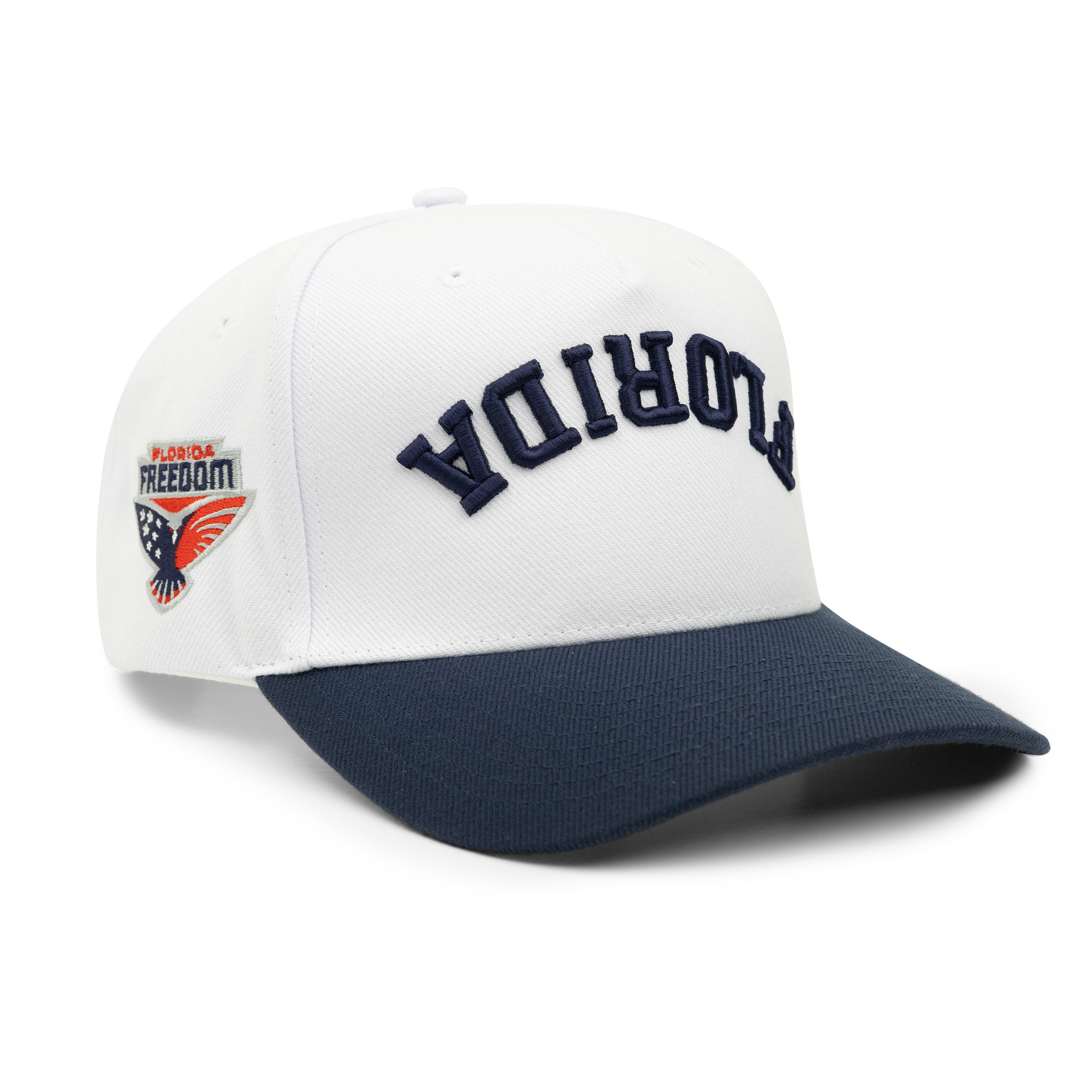 Florida Freedom (Logo) - Two Tone: White