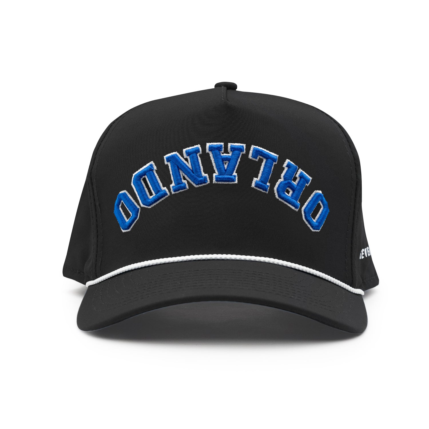 帽子 ALOUND REVERSE LOGO COTTON CAP Upside Down Orlando Hat - Performance: Black