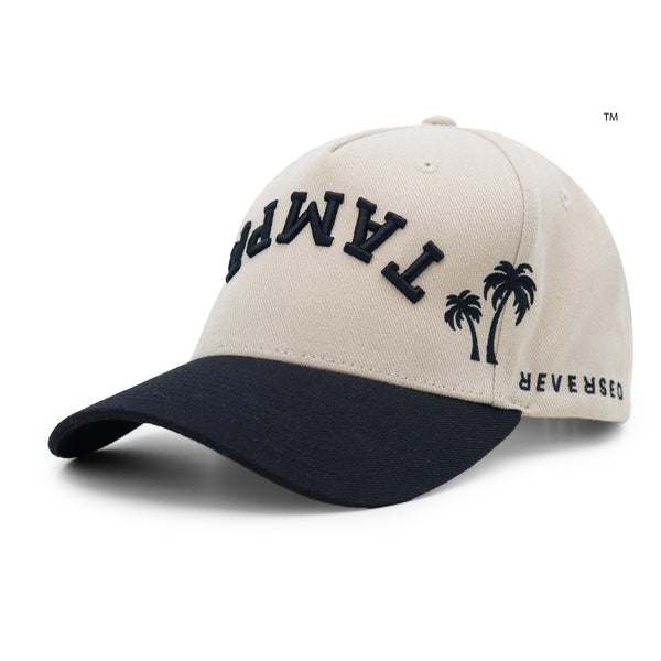 Tampa (Palm Trees) - Two Tone: Khaki