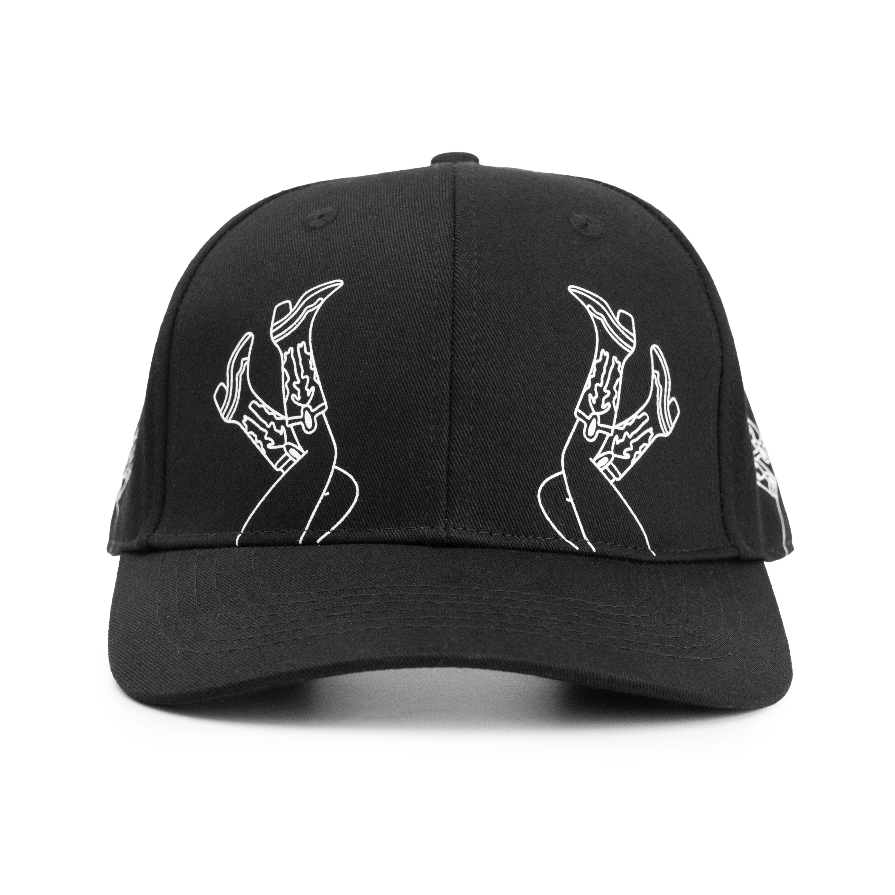 Boots (samEhues) - Relaxed Hat: Black / White