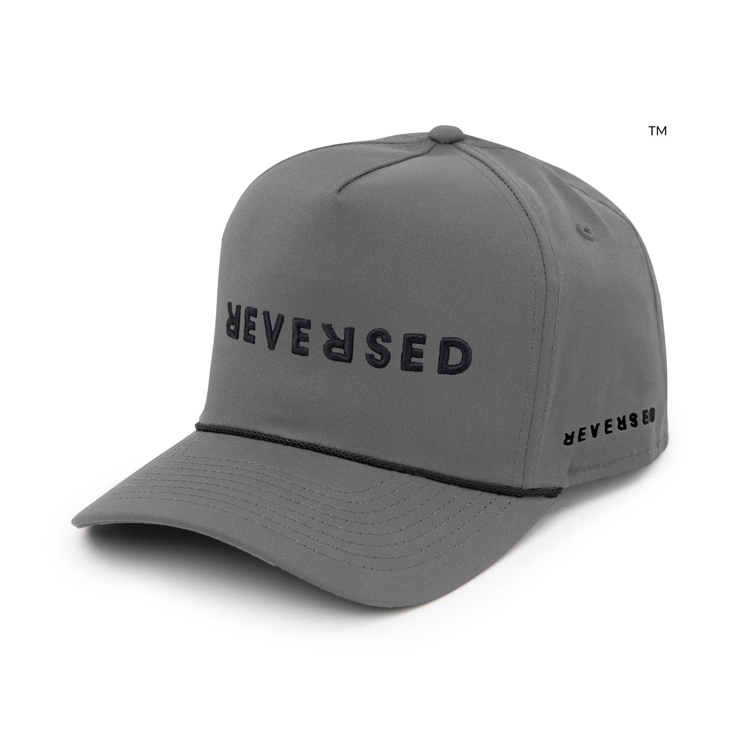 Reversed Hat - Performance: Grey & Black