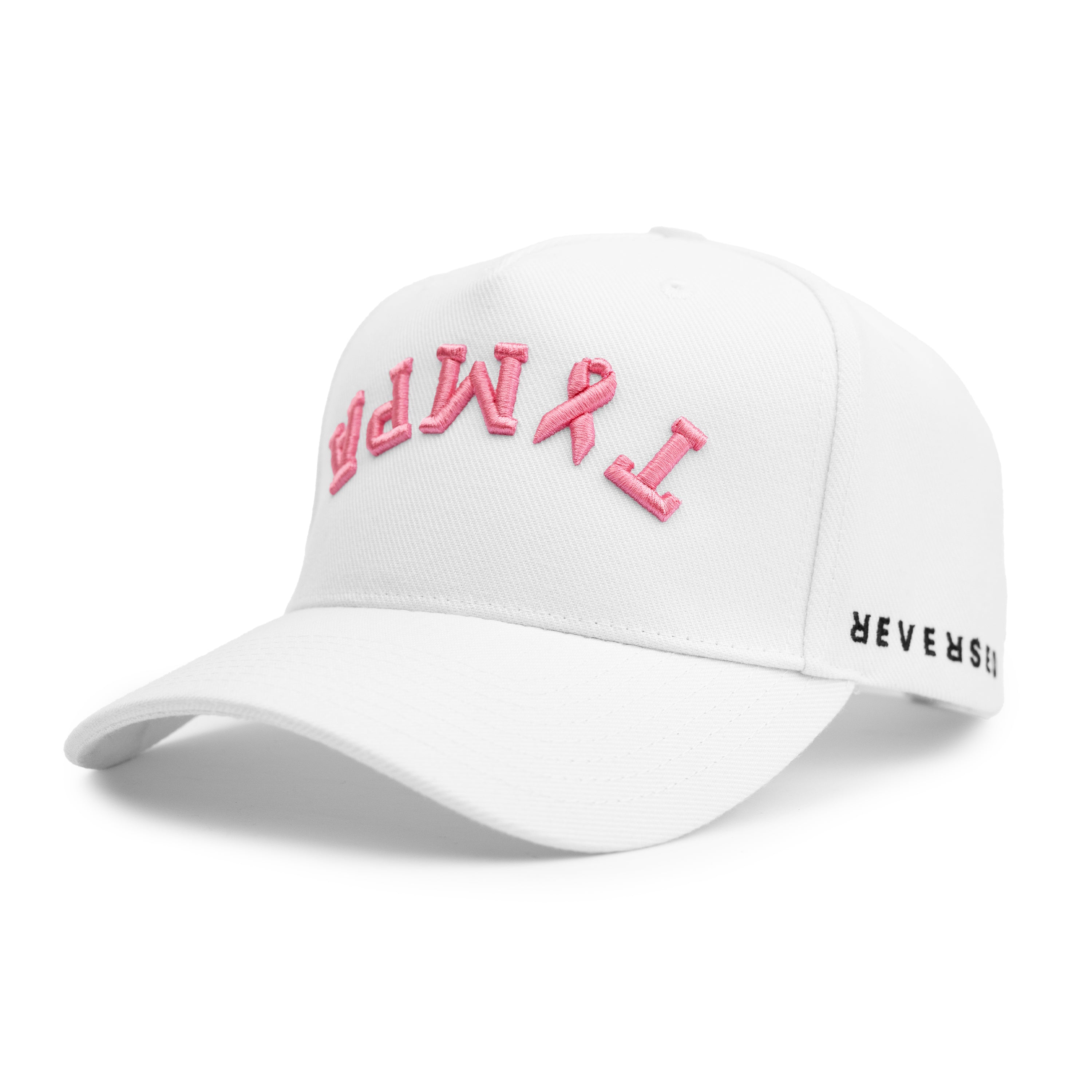 Tampa - Casual: White / Pink Ribbon