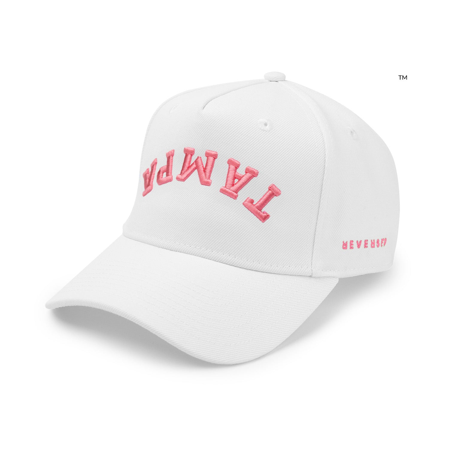 Tampa Hat - Casual: White / Pink: Special Edition