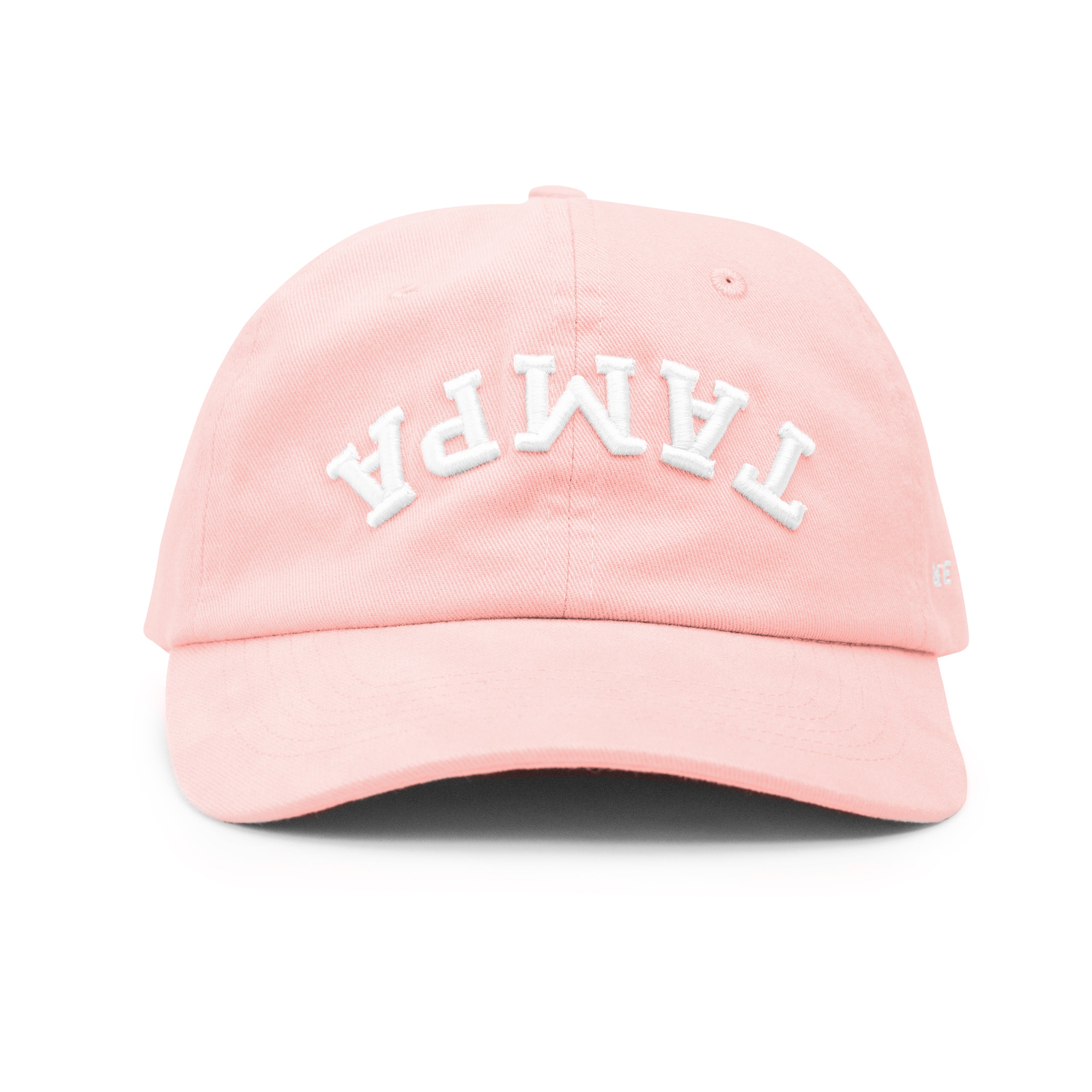 Tampa - Dad Hat: Pink / White