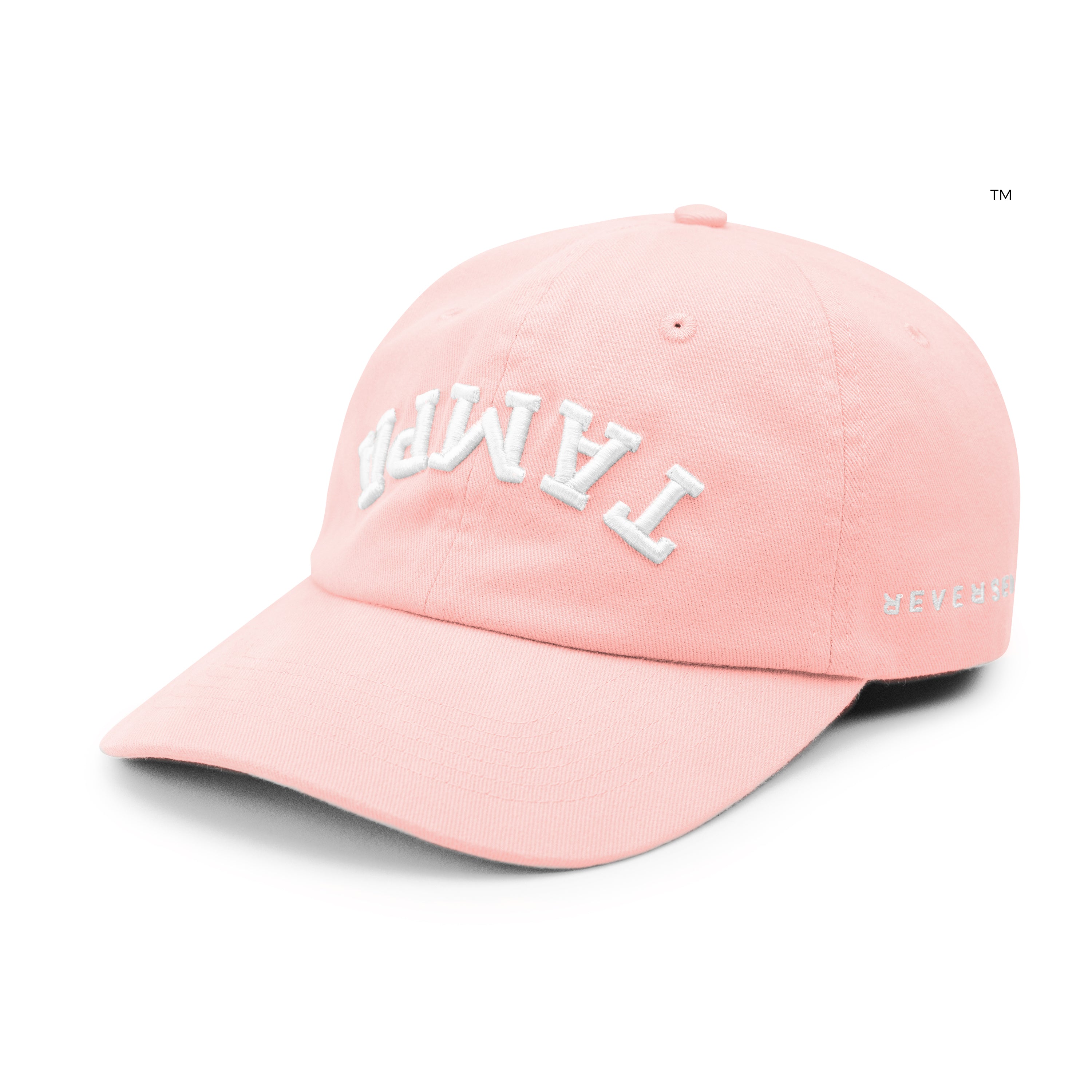 Tampa - Dad Hat: Pink / White