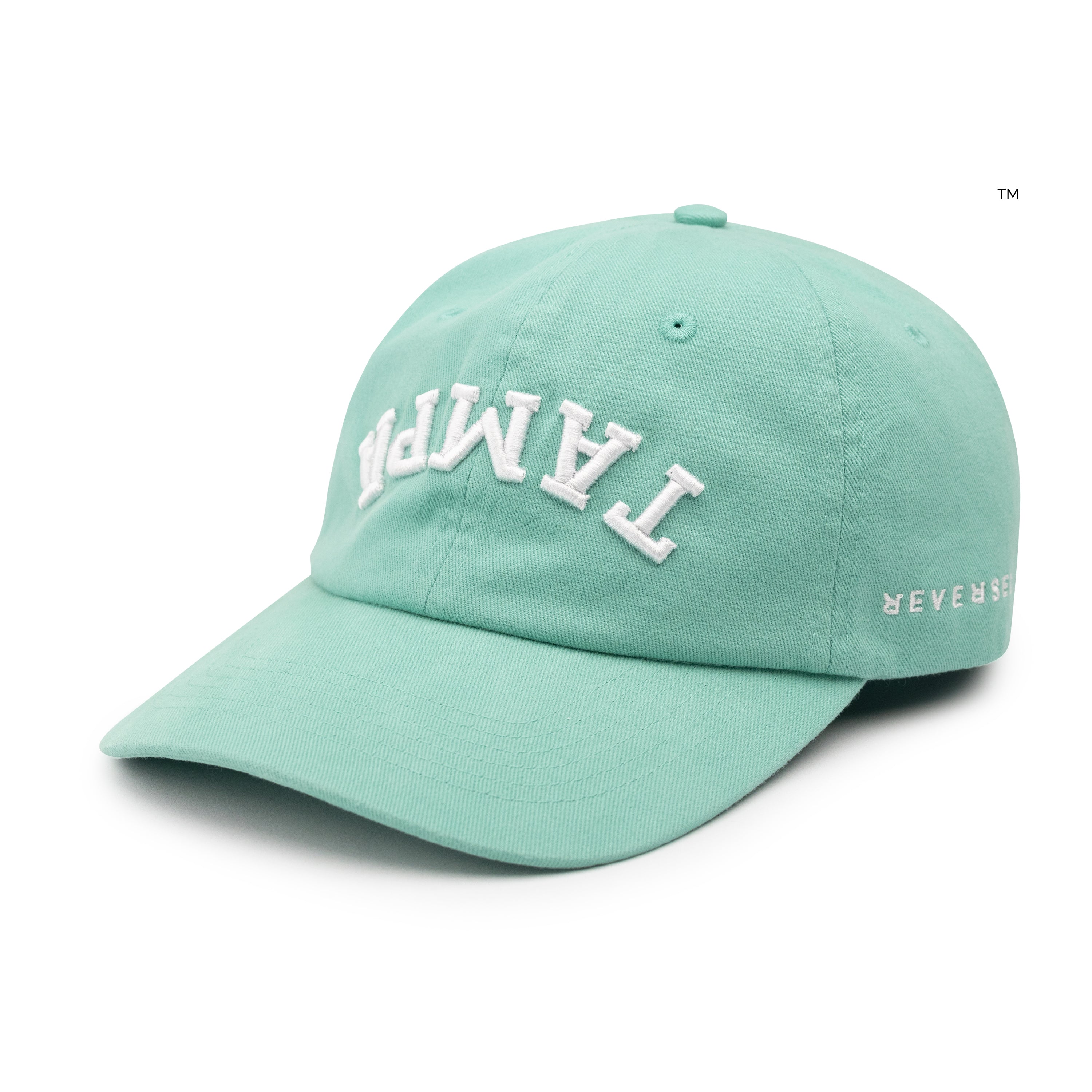 Tampa - Dad Hat: Teal / White