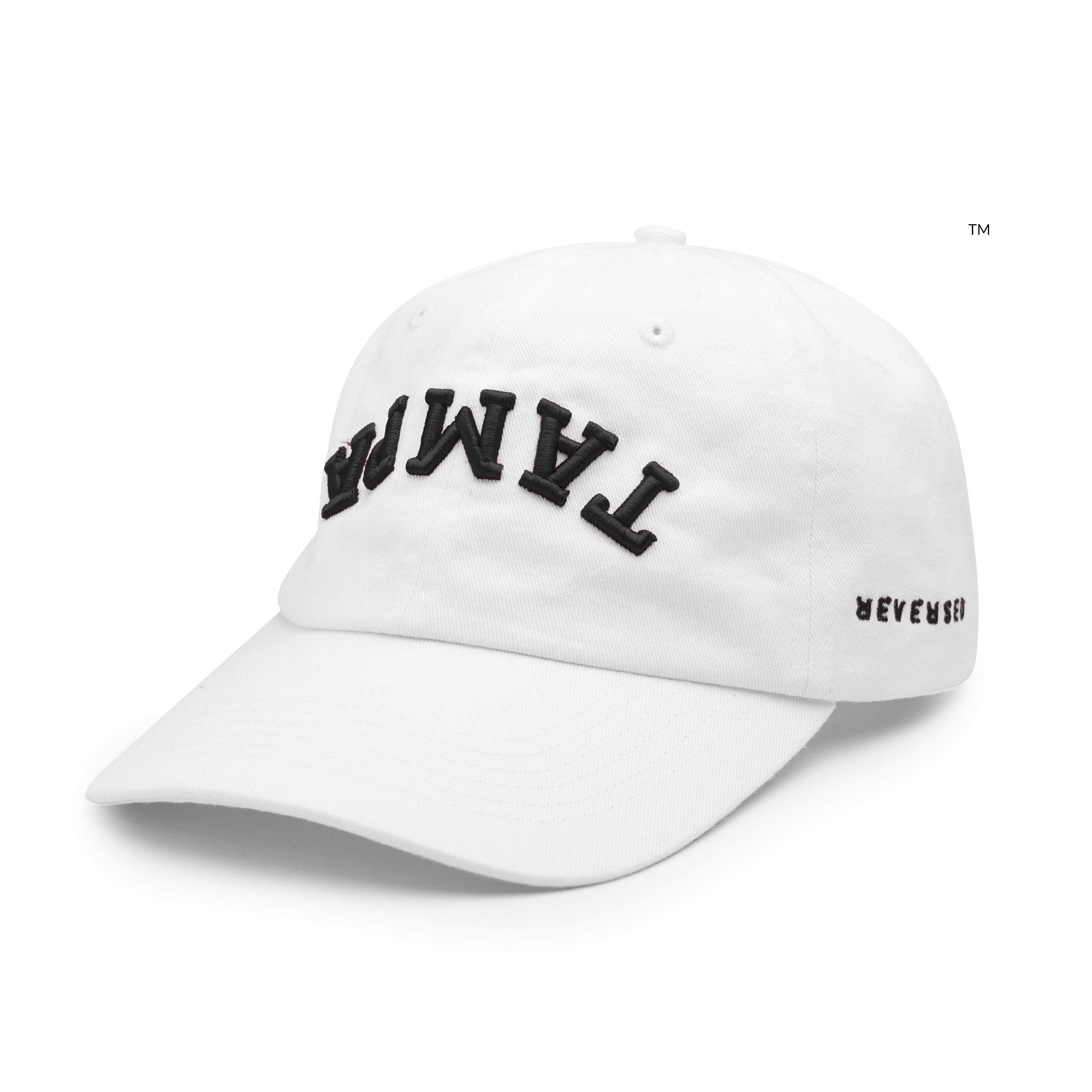 Tampa - Dad Hat: White / Black