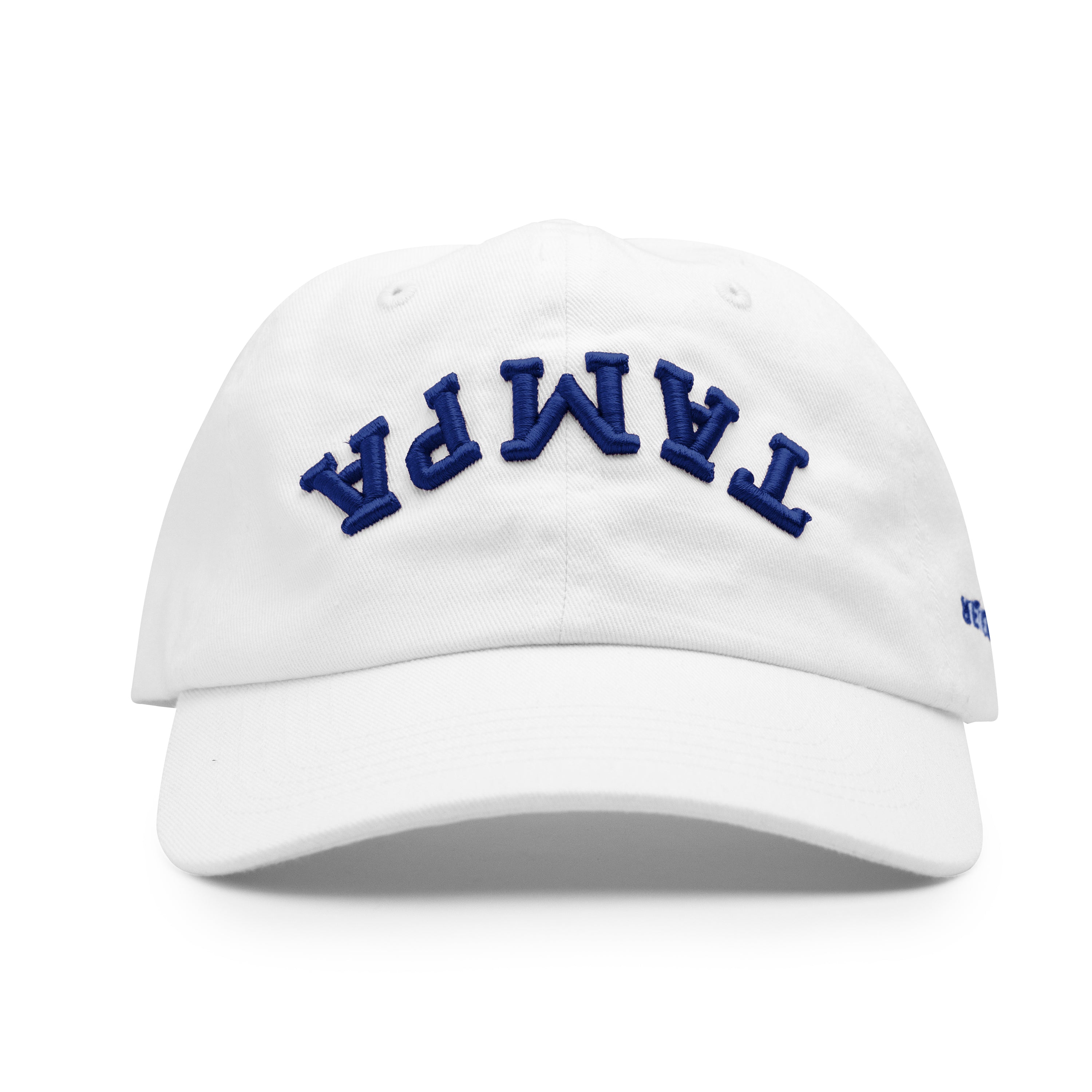 Tampa - Dad Hat: White / Blue