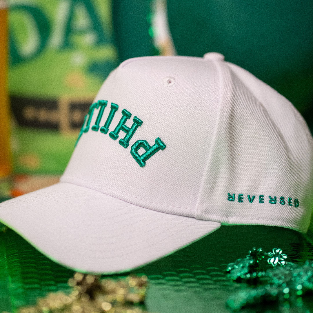 Upside Down Philly Hat - Casual: White