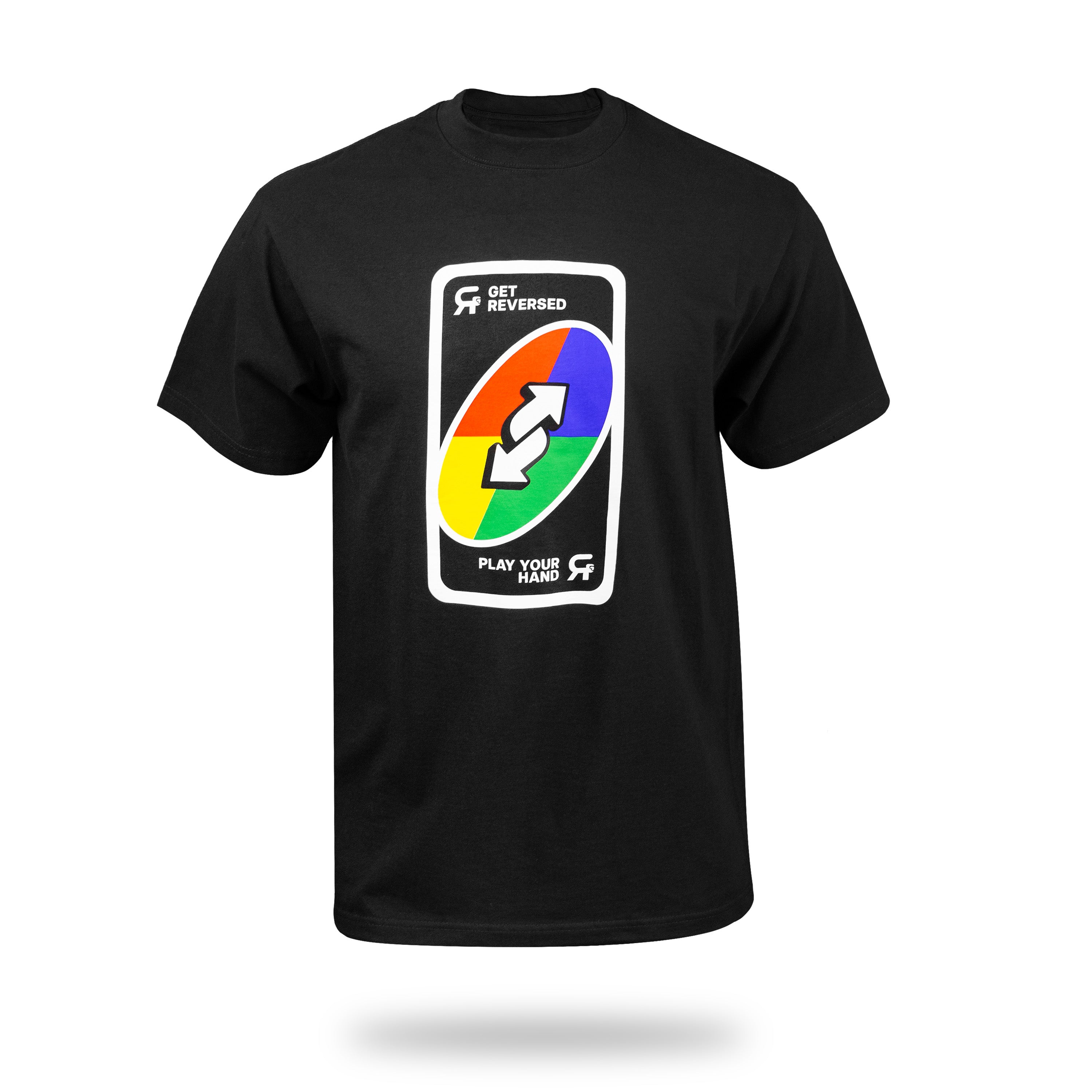 Reversed One - T-Shirt - Black